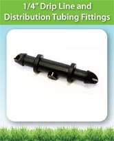 1-4 Inch Drip Line and Distribution Tubing Fittings
