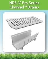 NDS 3 Inch Pro Series Channel™ Drains
