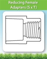 Reducing Female Adapters (S x T)