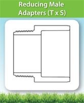 Reducing Male Adapters (T x S)