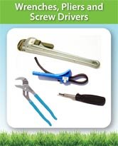 Wrenches, Pliers and Screw Drivers