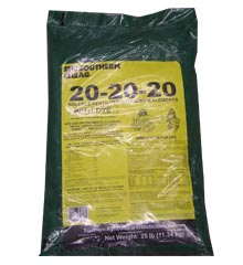 20-20-20 Water Soluble Fertilizer 25#